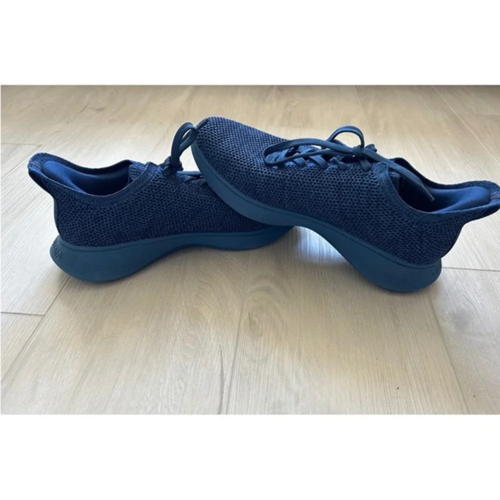 VIVAIA Unisex Mesh Urban Sneakers Navy Knit Walking‎ Comfort Shoes Hands free 44
